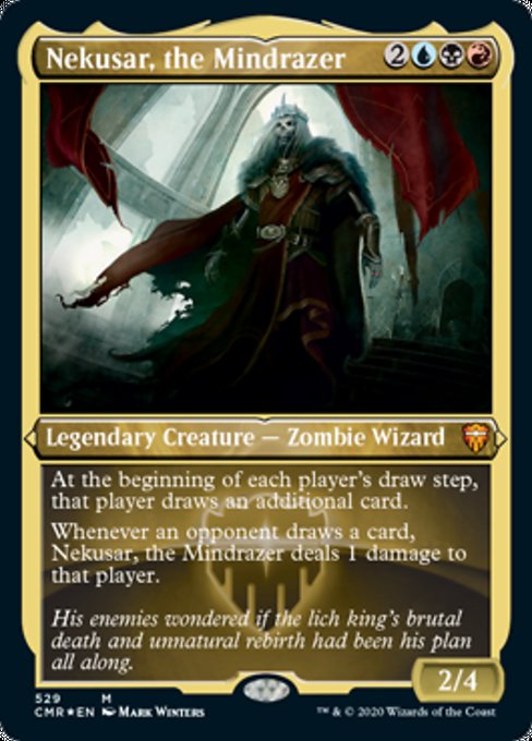 Nekusar, the Mindrazer - Foil-Etched