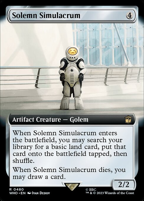 Solemn Simulacrum - Foil