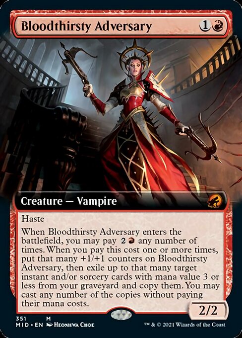 Bloodthirsty Adversary - Foil