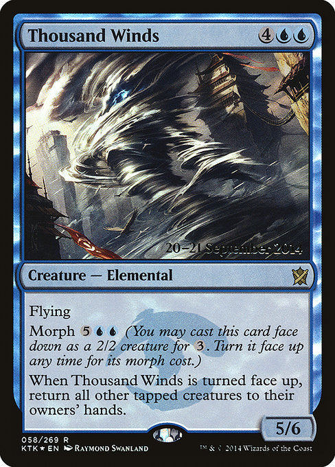 Thousand Winds - Foil - Prerelease Promo