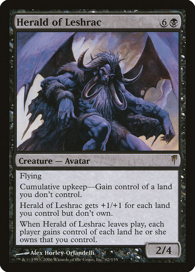 Herald of Leshrac - Foil