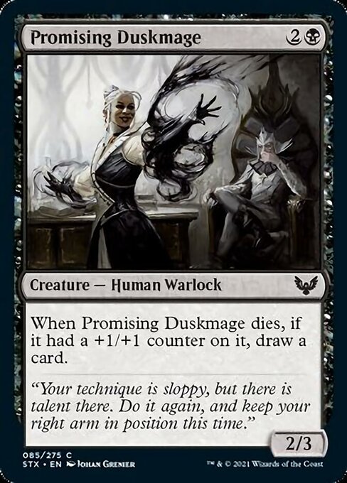 Promising Duskmage - Foil