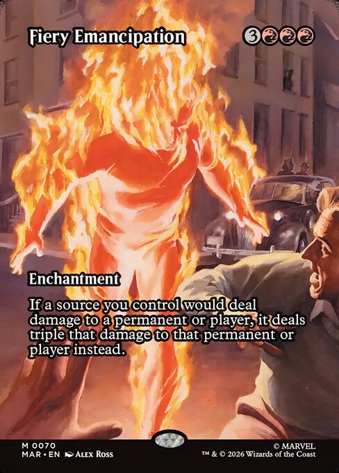 Fiery Emancipation - Foil