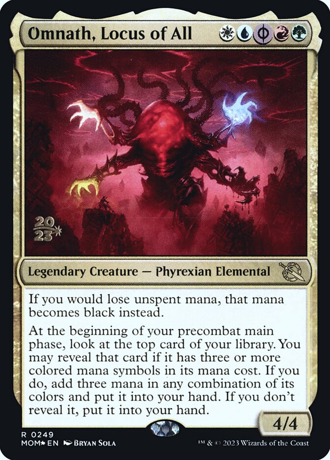 Omnath, Locus of All - Foil - Prerelease Promo