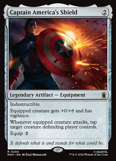 Captain America's Shield - Foil