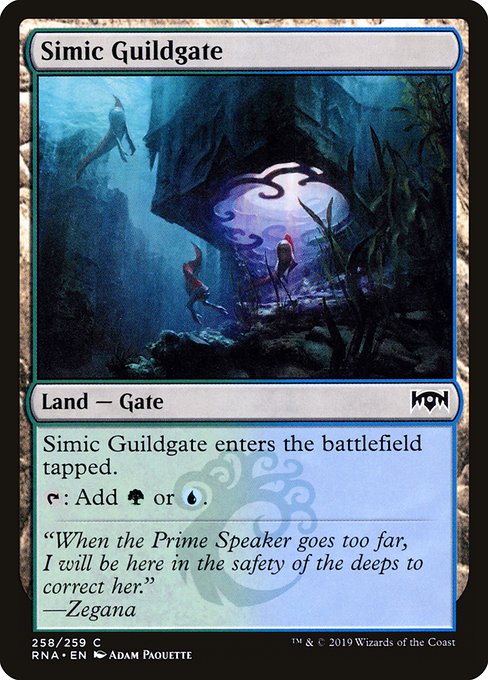 Simic Guildgate - Foil