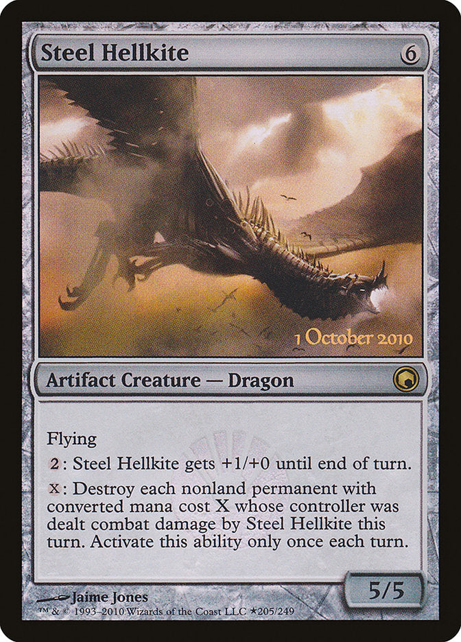 Steel Hellkite - Foil - Prerelease Promo