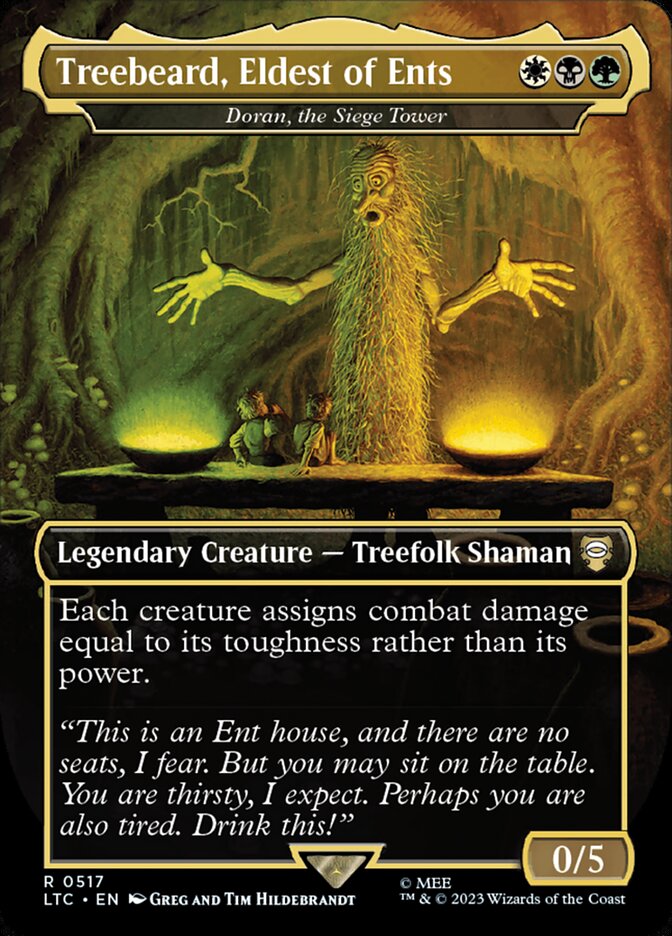 Doran, the Siege Tower (Treebeard, Eldest of Ents) - Silver Foil