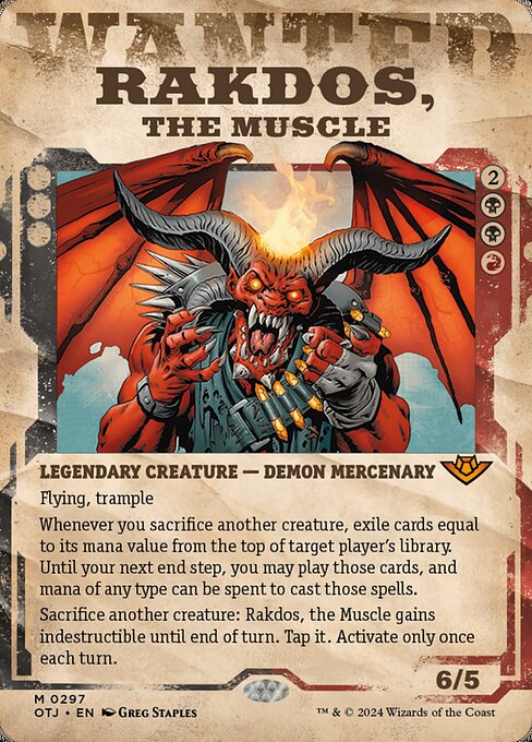 Rakdos, the Muscle - Foil