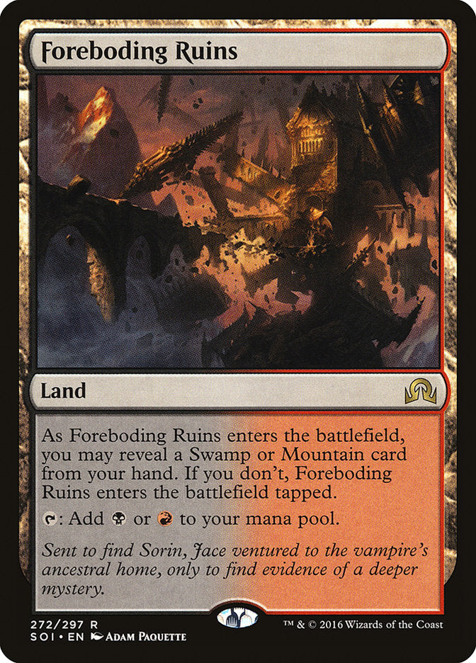 Foreboding Ruins - Foil