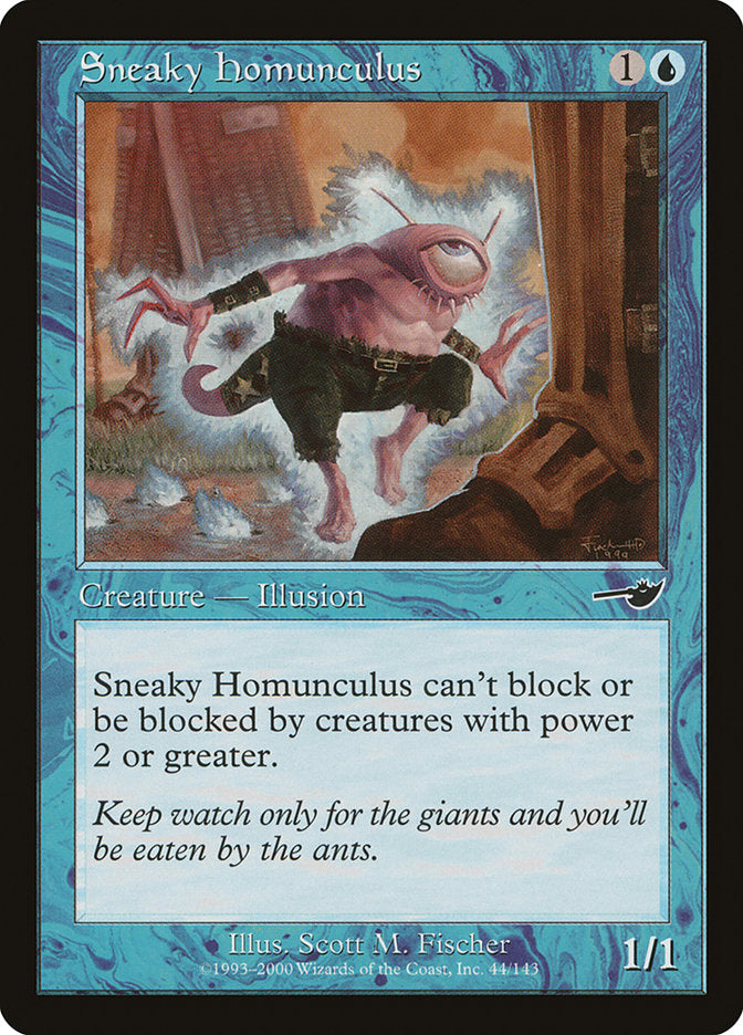 Sneaky Homunculus - Foil