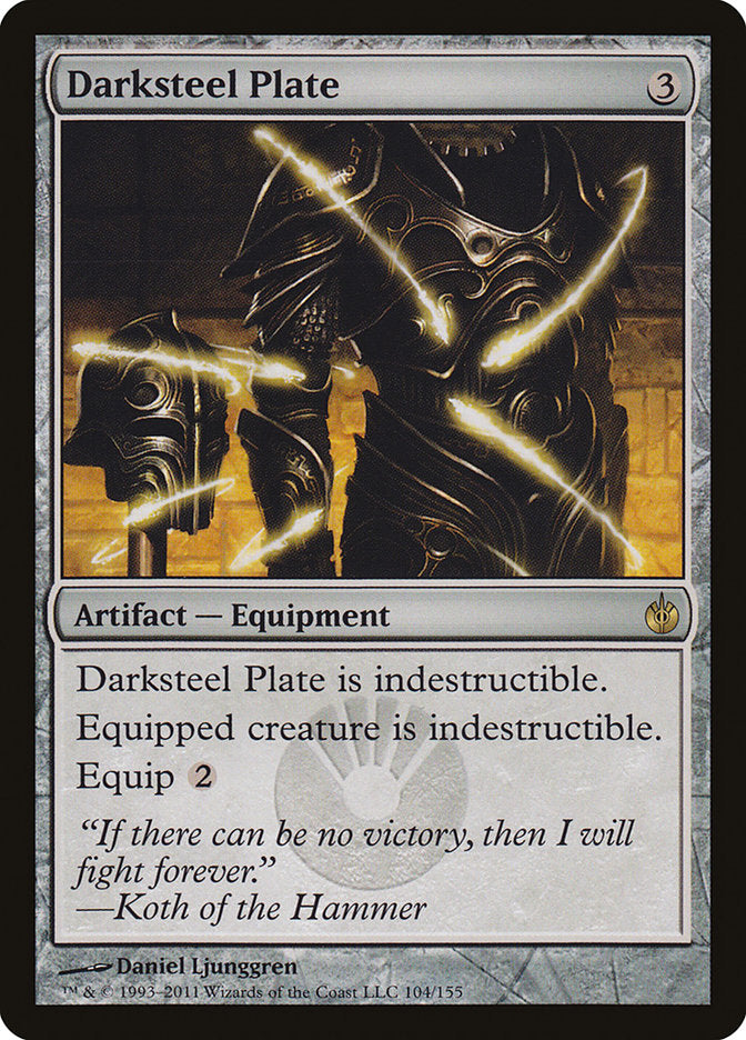 Darksteel Plate - Foil