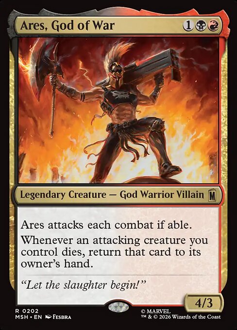 Ares, God of War - Foil