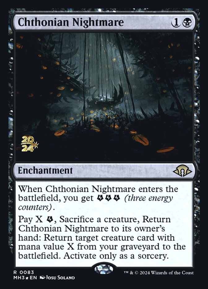 Chthonian Nightmare - Foil - Prerelease Promo