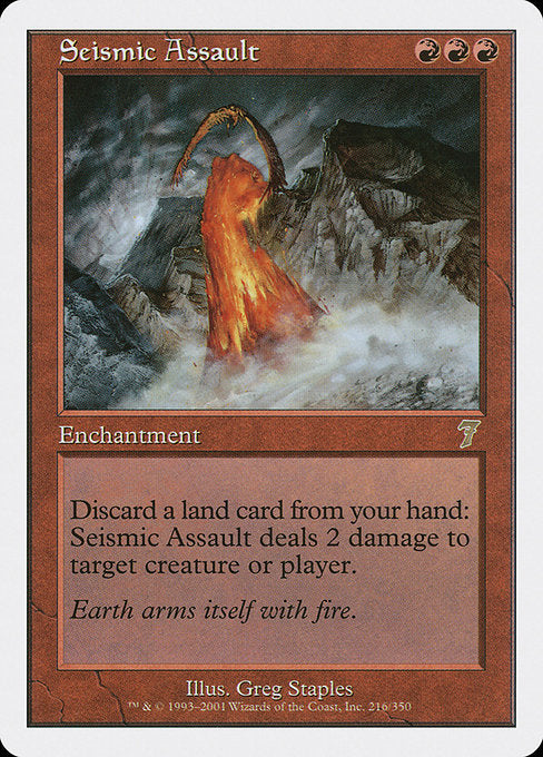 Seismic Assault - Foil