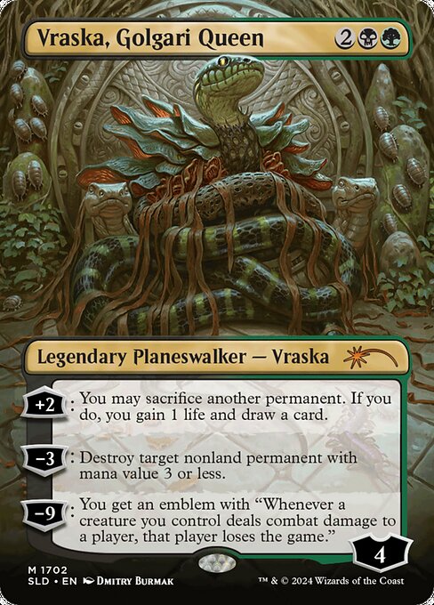 Vraska, Golgari Queen - Foil