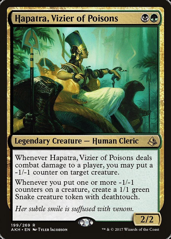 Hapatra, Vizier of Poisons - Foil