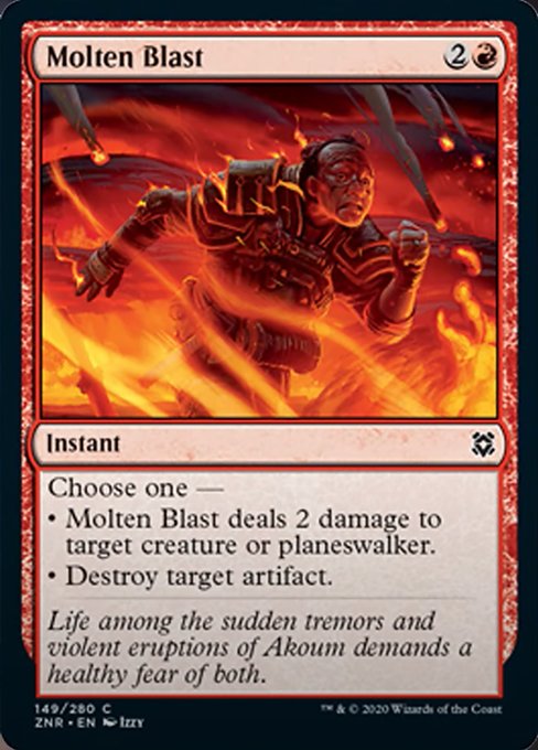 Molten Blast - Foil