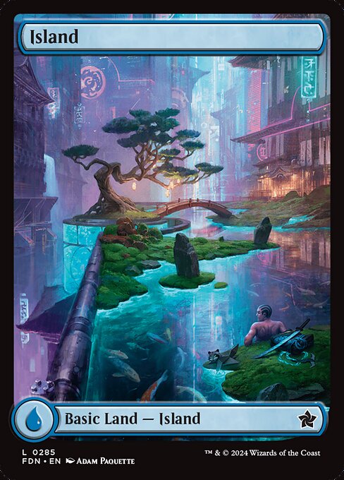 Island (285) - Full Art