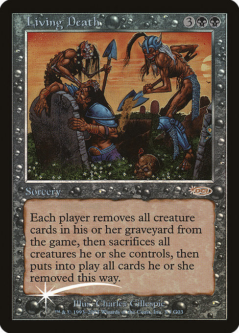 Living Death - Foil - Judge Promo