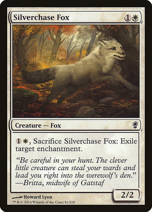 Silverchase Fox - Foil