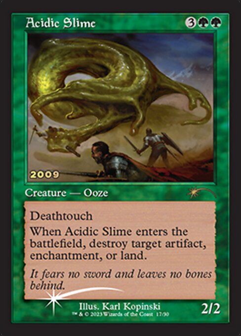 Acidic Slime - Foil - 30th Anniversary Promo