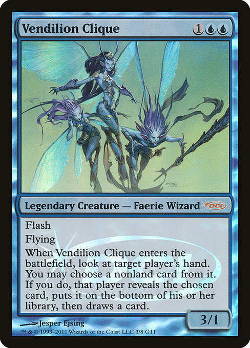 Vendilion Clique - Foil - Judge Promo