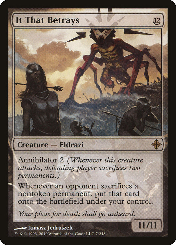 It That Betrays - Foil