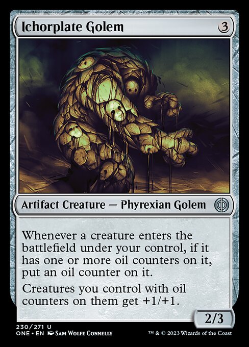 Ichorplate Golem - Foil