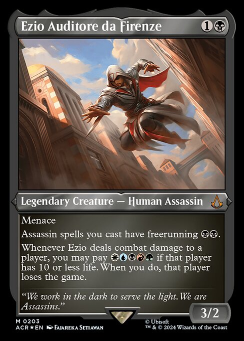 Ezio Auditore da Firenze - Foil-Etched