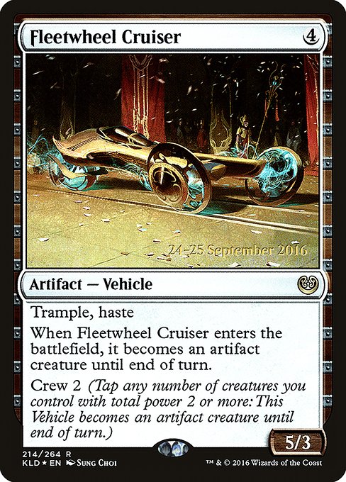 Fleetwheel Cruiser - Foil - Prerelease Promo
