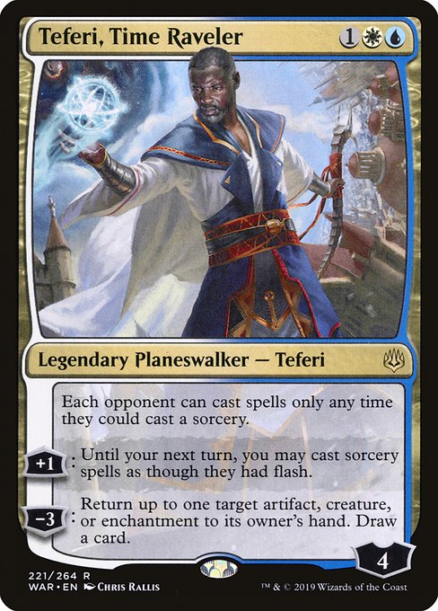 Teferi, Time Raveler (Japanese Alternate Art) - Foil