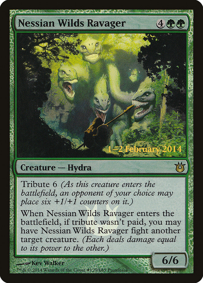 Nessian Wilds Ravager - Foil - Prerelease Promo