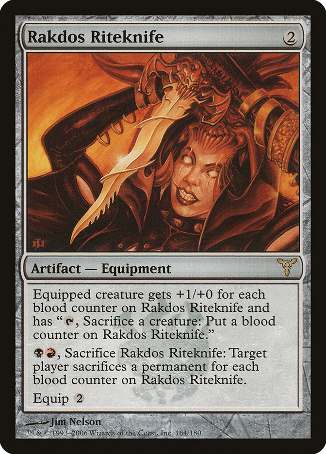 Rakdos Riteknife - Foil