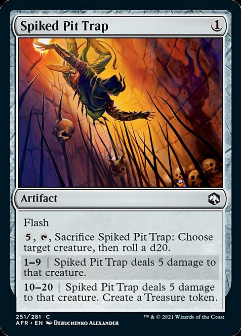 Spiked Pit Trap - Foil