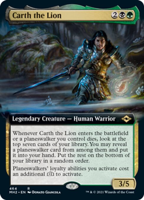 Carth the Lion - Foil
