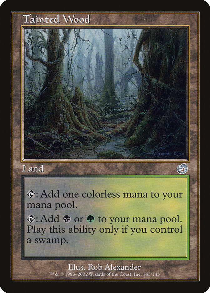 Tainted Wood - Foil