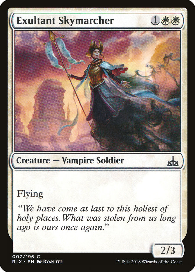 Exultant Skymarcher - Foil