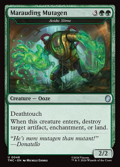 Acidic Slime (Marauding Mutagen) - Surge Foil