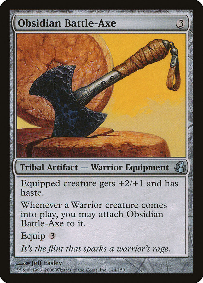 Obsidian Battle-Axe - Foil