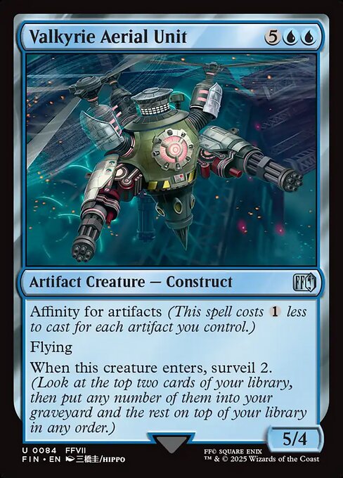 Valkyrie Aerial Unit - Foil