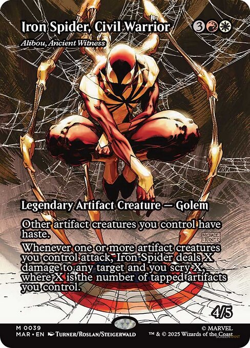 Alibou, Ancient Witness (Iron Spider, Civil Warrior)