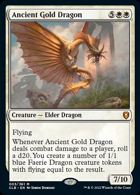 Ancient Gold Dragon - Foil