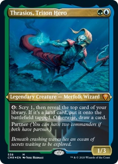 Thrasios, Triton Hero - Foil-Etched