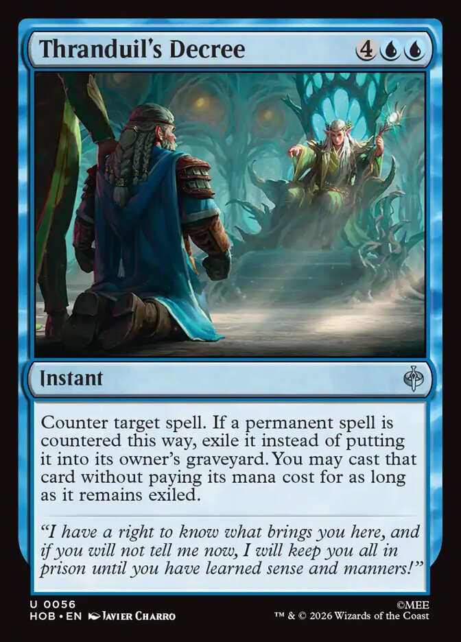Thranduil's Decree - Foil
