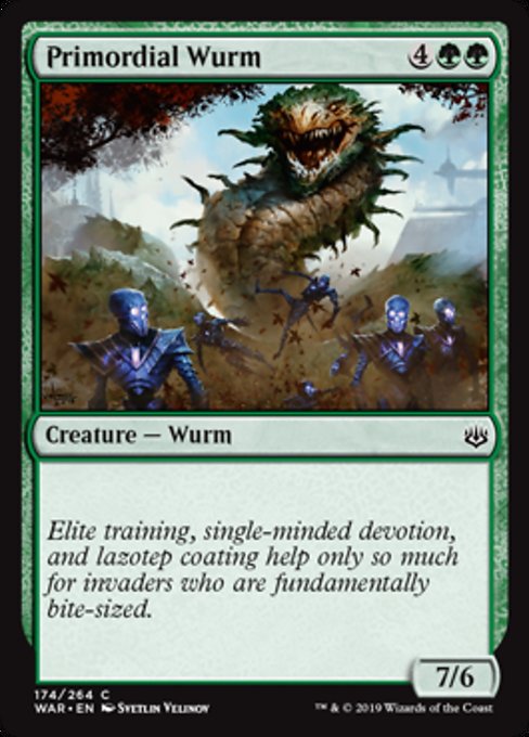 Primordial Wurm - Foil