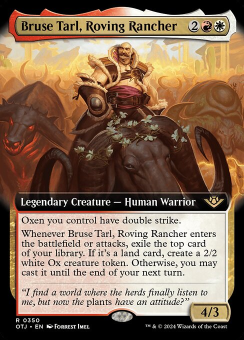 Bruse Tarl, Roving Rancher - Foil
