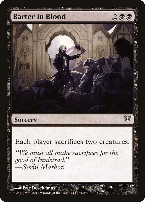 Barter in Blood - Foil