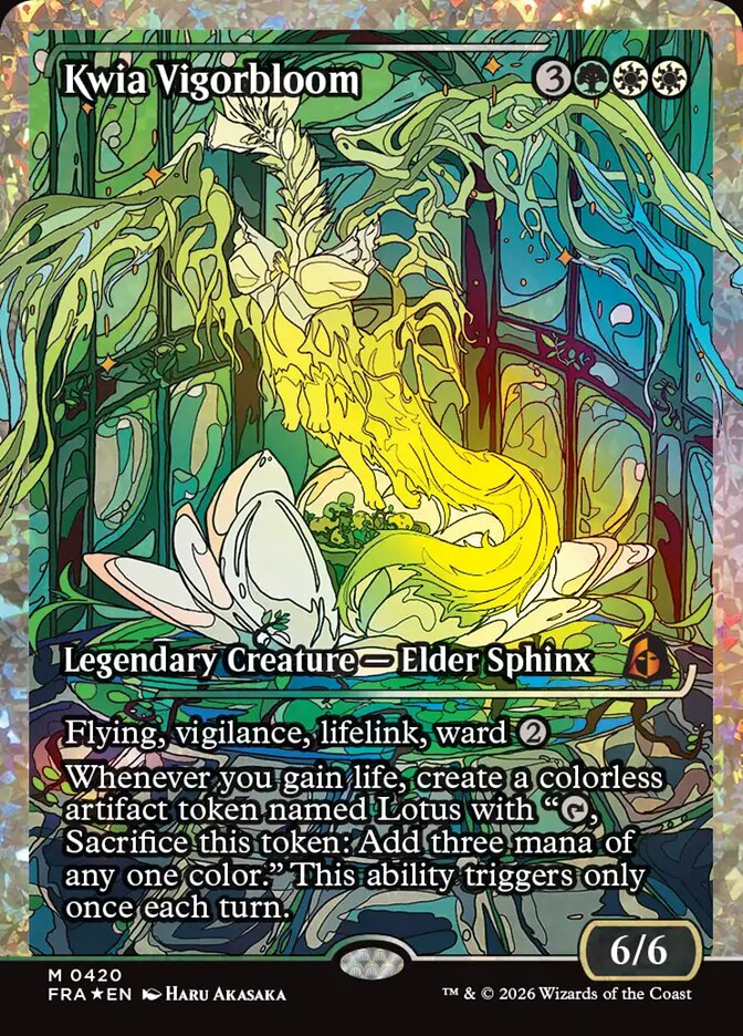 Kwia Vigorbloom - Fracture Foil