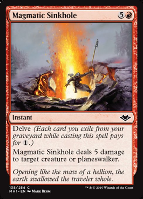 Magmatic Sinkhole - Foil